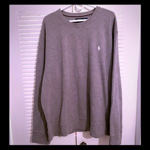 Men's polo sweater pull over
